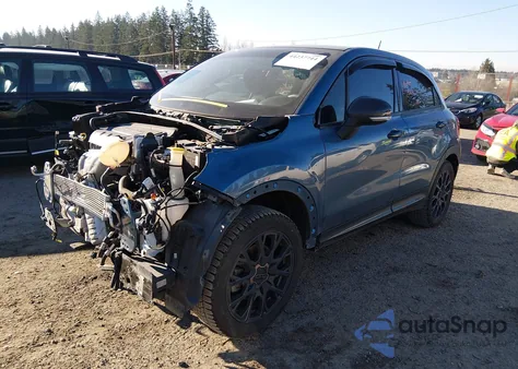 2018 Fiat 500X Urbana Awd from USA, damaged, VIN ZFBCFYCB9JP646849